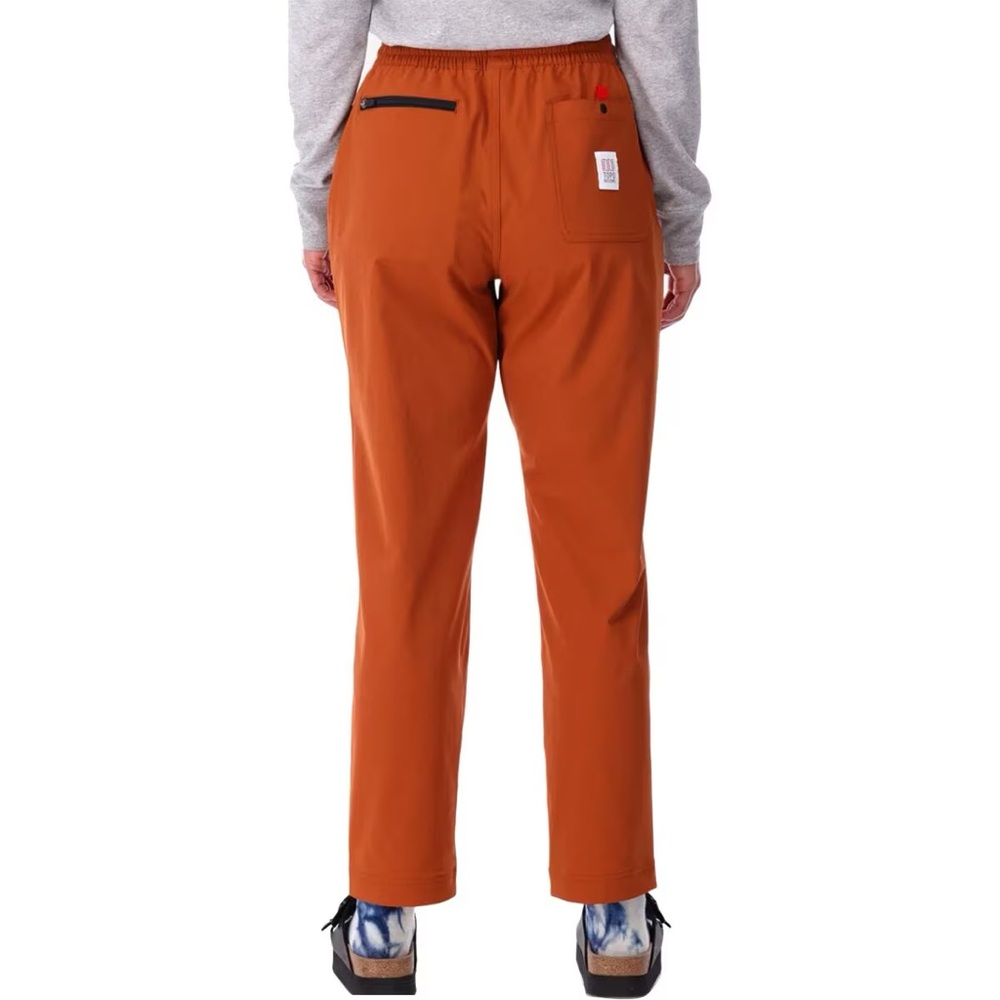 NWOT Topo Designs Women’s Boulder Climbing/Hiking Pants - Orange/Rust - Medium